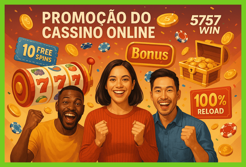 O bônus promocional 5757WIN é uma ótima maneira de começar sua aventura