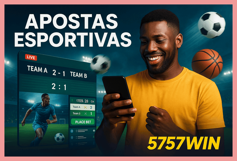 Aposte em apostas esportivas no cassino online 5757WIN