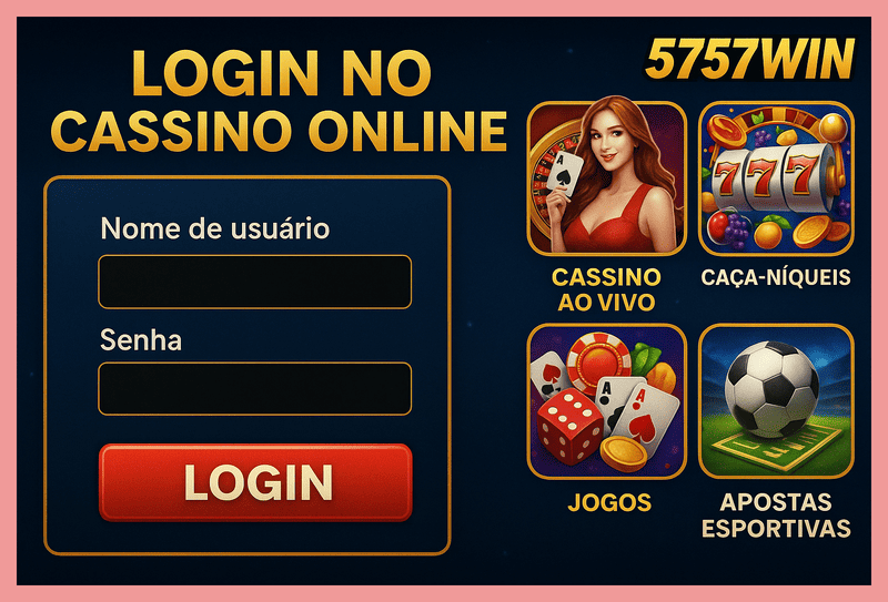Registro na 5757WIN Garante Acesso a uma Vasta Seleção de jogo